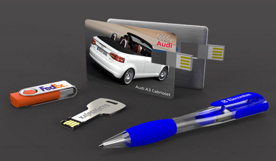 Populaire gepersonaliseerde USB sticks